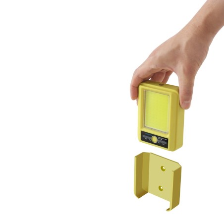 Linterna Recargable Powerbank Giver Amarillo (5W)