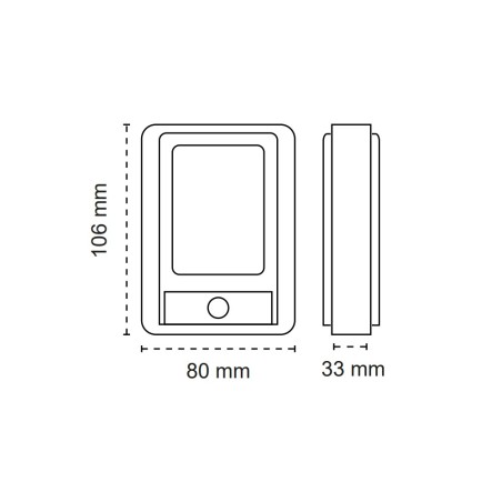 Linterna Recargable Powerbank Giver Amarillo (5W)