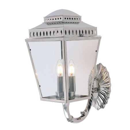 Aplique de pared de exterior Mansion House (3 luces)