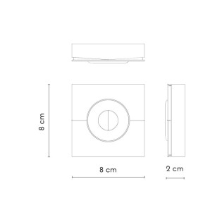 Control de pared ventiladores Sin Luz Sulion