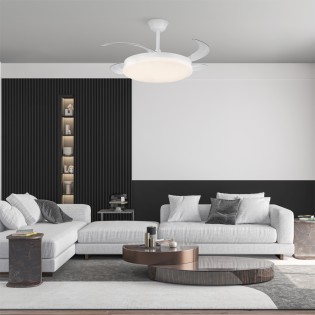 Ventilador LED aspas...