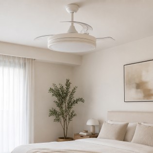 Ventilador LED aspas...