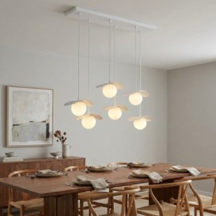 Lámpara de techo Valbona Blanco (6 luces)