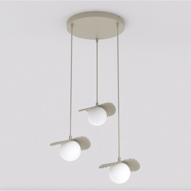 Lámpara de techo Valbona Beis (3 luces)