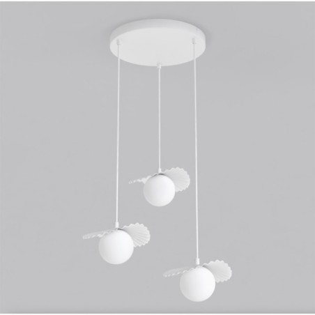 Lámpara de techo Valbona Blanco (3 luces)