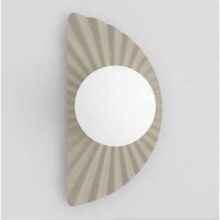 Aplique de pared Valbona Beis Opal
