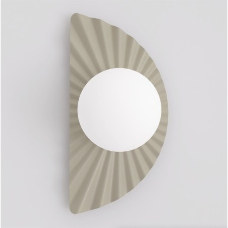 Aplique de pared Valbona Beis Opal