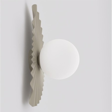 Aplique de pared Valbona Beis Opal