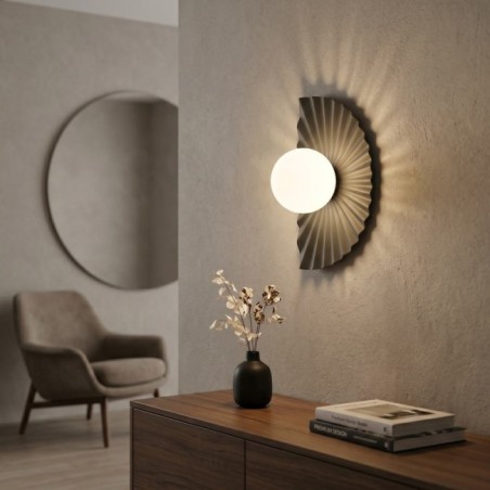 Aplique de pared Valbona Negro Opal