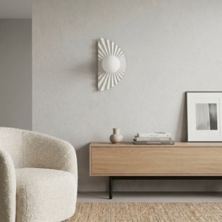 Aplique de pared Valbona Blanco