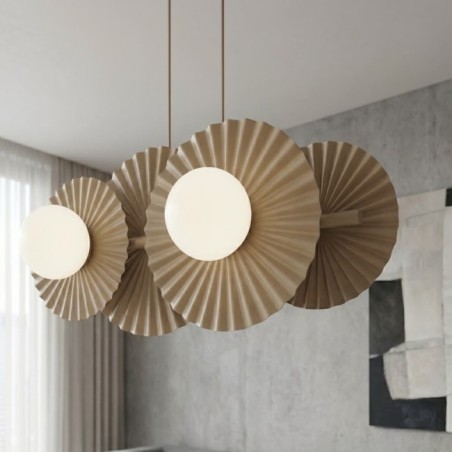 Lámpara de techo Drino Beis (4 luces)
