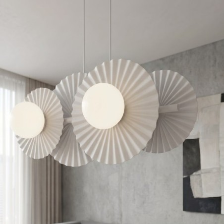 Lámpara de techo Drino Blanco (4 luces)