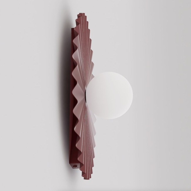 Aplique de pared Drino L Granate