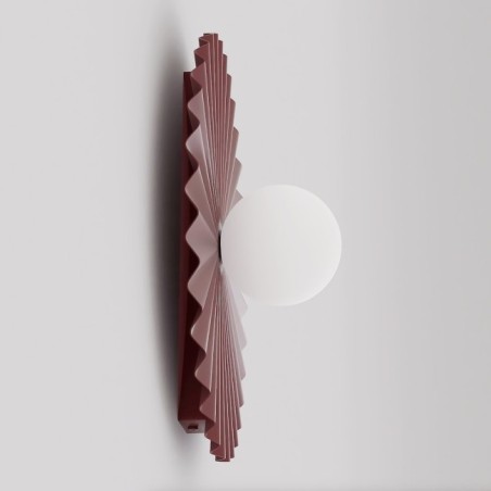 Aplique de pared Drino L Granate