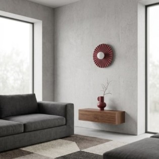 Aplique de pared Drino L Granate