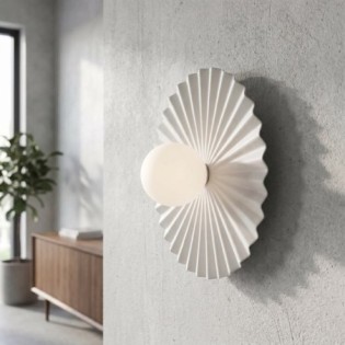 Aplique de pared Drino L Blanco