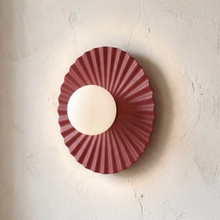Aplique de pared Drino M Granate