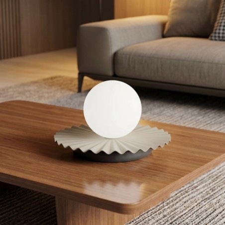 Lámpara de mesa Drino Beis