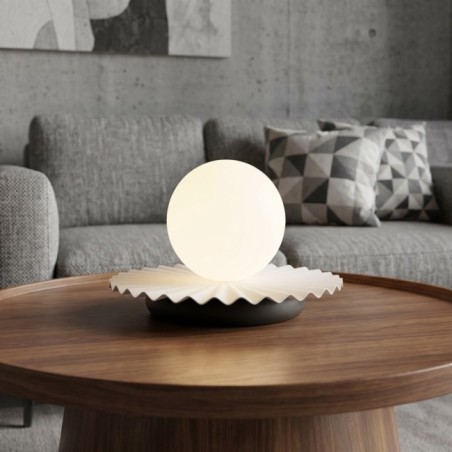 Lámpara de mesa Drino Blanco