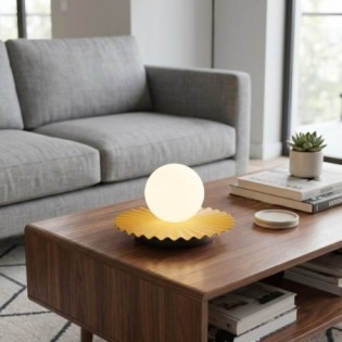 Lámpara de mesa Drino Naranja