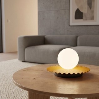 Lámpara de mesa Drino Naranja