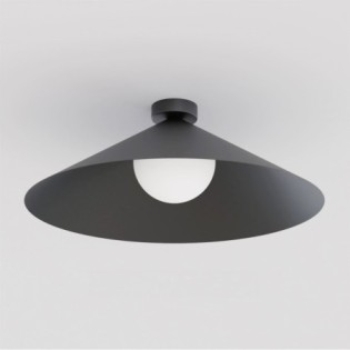 Plafón de techo Osum L Negro Opal