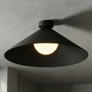 Plafón de techo Osum L Negro Opal