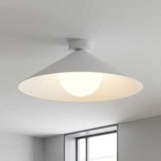 Plafón de techo Osum M Blanco Opal