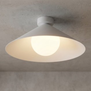 Plafón de techo Osum M Blanco Opal