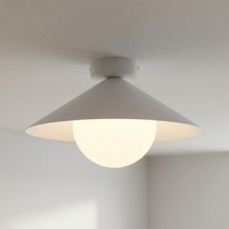 Plafón de techo Osum S Blanco Opal