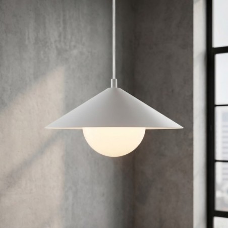 Lámpara de techo Osum S Blanco Opal