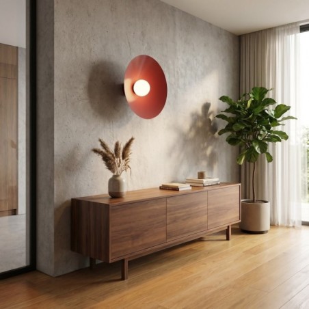 Aplique de pared Osum L Granate Opal