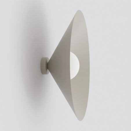 Aplique de pared Osum L Beis Opal