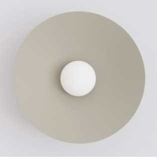 Aplique de pared Osum L Beis Opal
