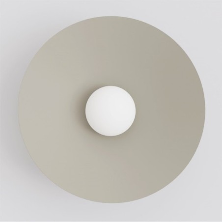 Aplique de pared Osum L Beis Opal