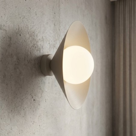 Aplique de pared Osum S Beis Opal