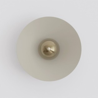 Aplique de pared Osum M Beis Ámbar