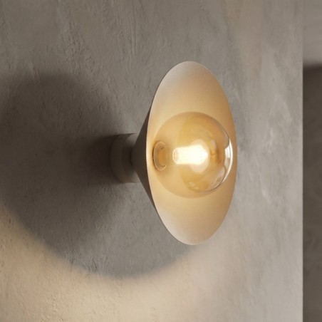 Aplique de pared Osum S Beis Ámbar