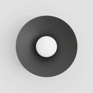 Aplique de pared Osum M Negro Opal