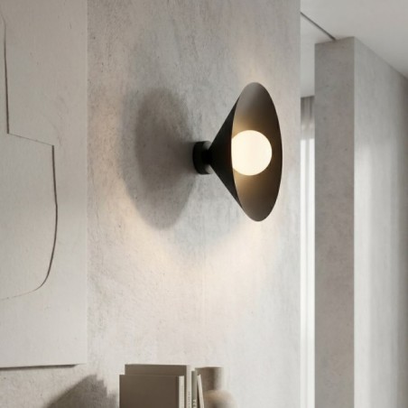 Aplique de pared Osum M Negro Opal