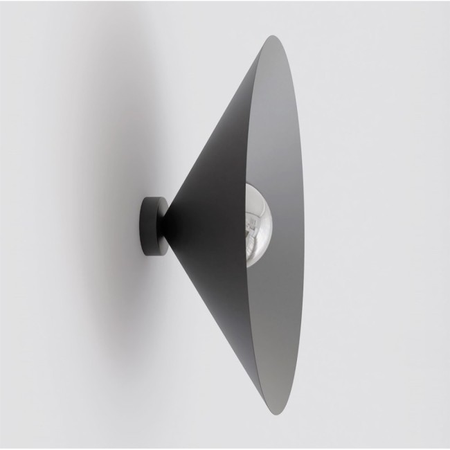 Aplique de pared Osum L Negro Grafito