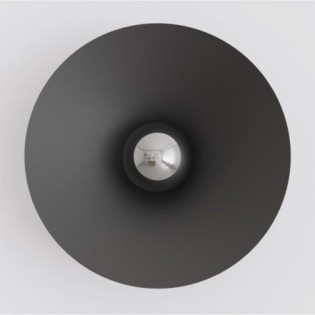 Aplique de pared Osum L Negro Grafito