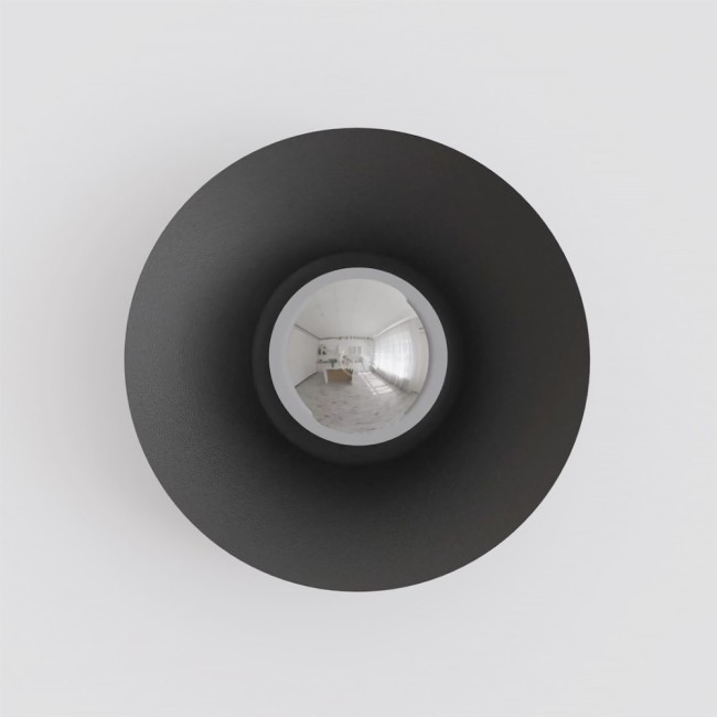 Aplique de pared Osum S Negro Grafito