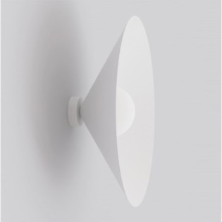 Aplique de pared Osum L Blanco Opal