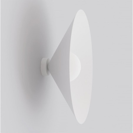 Aplique de pared Osum L Blanco Opal