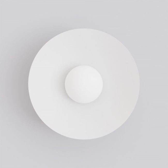 Aplique de pared Osum M Blanco Opal