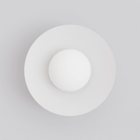 Aplique de pared Osum S Blanco Opal