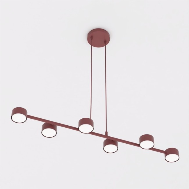 Lámpara de techo Kolina Granate (6 luces)
