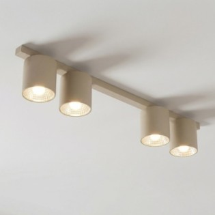 Regleta de techo Asteria Beis (4 luces)