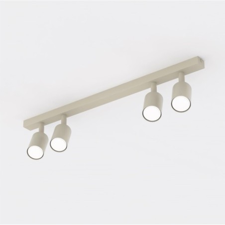 Regleta de techo Nestos Beis (4 luces)
